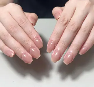 ネイル By moonネイル 🌷ワンホン/韓国風のネイルデザイン