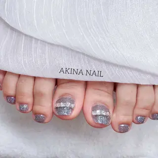 ミディアム Akina Nail 亀戸のネイルデザイン