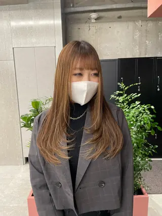 ロング レイヤーカット 🌺RYOKOのヘアスタイル