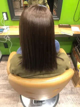 ミディアム 菅 康志のヘアスタイル