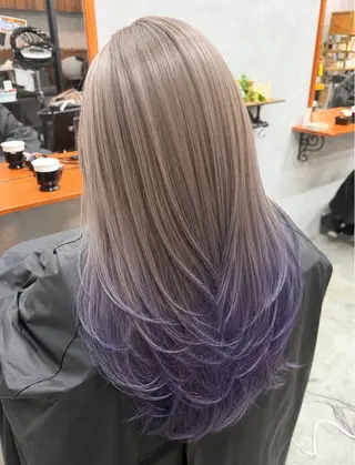 ロング カラー C'LD Hair トモヤのヘアスタイル