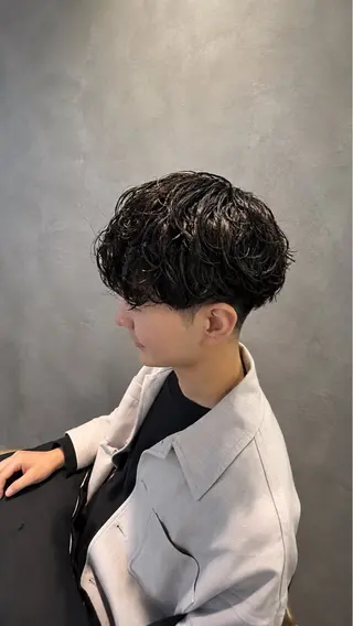 パーマ メンズ 🔥メンズ特化シ ャドウ、URYU🔥のヘアスタイル