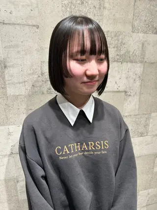 セミロング 🕊️柳谷 壽里🕊️のヘアスタイル