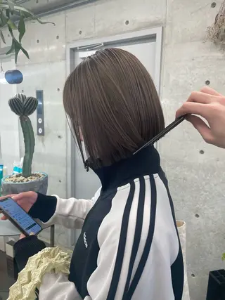 ショート カラー 艶髪/透明感カラー tawadaのヘアスタイル