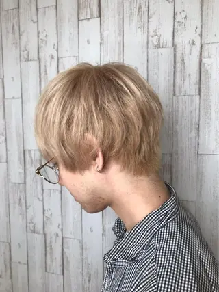 カラー メンズ デザインカラー🎨 下北沢 / 磯部のヘアスタイル