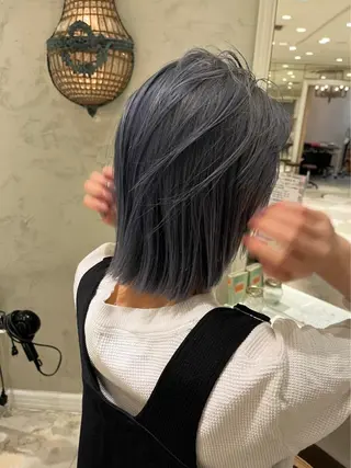 ミディアム カラー Takahashi Yuriのヘアスタイル