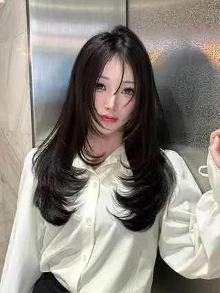 ロング 天神美容室 🎀hinaのヘアスタイル