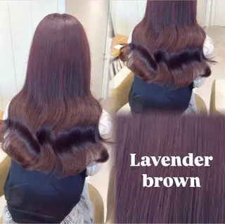 ロング ブリーチなしWカラー 暖色カラー/mayuのヘアスタイル