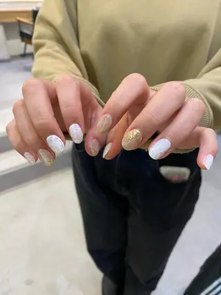 ネイル 草加ニュアンスネイル 🌚hersのネイルデザイン