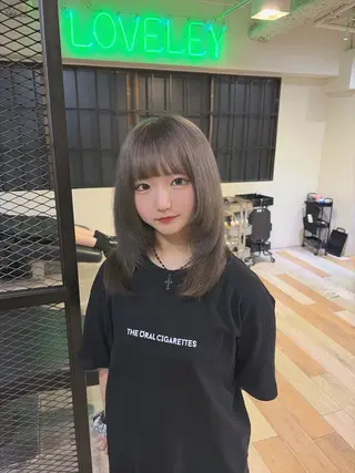 ロング 💜🦋 COCONA🦋💜のヘアスタイル