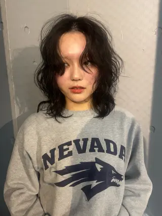 ミディアム カラー パーマ 中山 由依子のマツエク・マツパデザイン