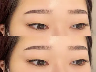 アイブロウ 韓国束感まつ毛 💫 本町 淀屋橋/留美のマツエク・マツパデザイン