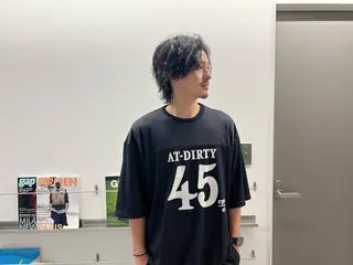 ミディアム メンズカット 鈴木ルナのヘアスタイル