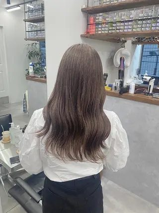 ロング カラー ブリーチ指名 NO1🌈SAKIのヘアスタイル