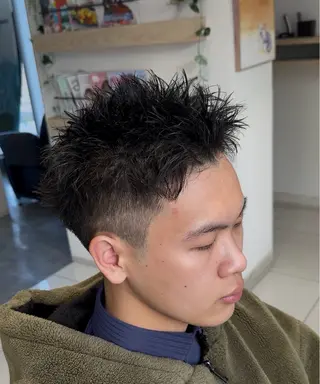 メンズ 濱田 美花のヘアスタイル