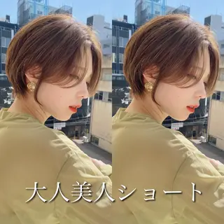 ショート 🌟モテ髪ショート 🌟店長 津賀涼のヘアスタイル