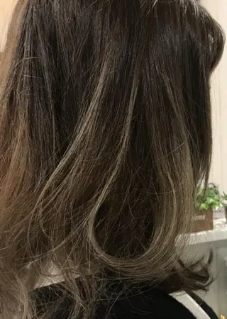 ロング カラー チビ編み込みエクステ シールEXどぅ〜すのヘアスタイル
