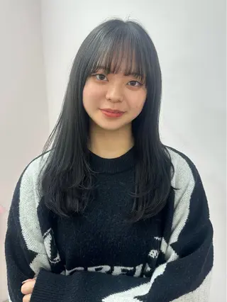 ミディアム 【店長】 Mahiroのヘアスタイル
