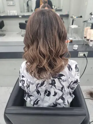 ロング カラー パーマ ❇️安達 優心❇️ レイヤー/艶髪特化のヘアスタイル