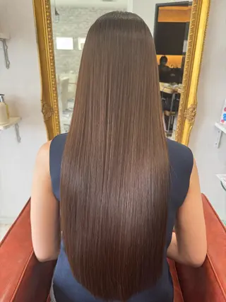 ロング パーマ 藤井 章太のヘアスタイル
