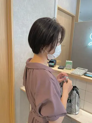 ショート カラー パーマ ヘアアレンジ NANA/trend style🕊🍑のヘアスタイル