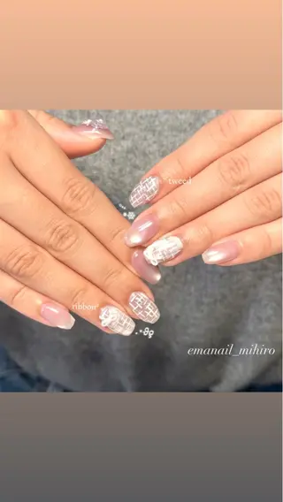 ネイル EmaNail瓢箪山 🌼Mihiroのネイルデザイン