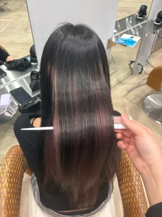 ロング 水口 未唯菜のヘアスタイル