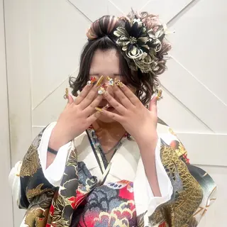 ロング あやか 白髪ぼかしハイライトのその他イメージ