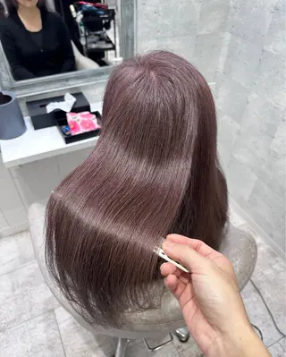 ロング カラー 西山 将太のヘアスタイル