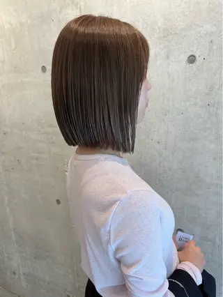 ショート カラー ROCCA hair eje. 千晴のヘアスタイル