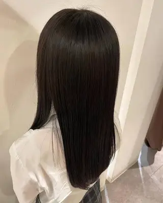 ロング 🤍縮毛矯正 髪質改善 ツヤ髪🤍のヘアスタイル