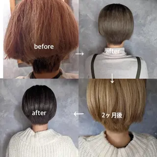 ショート ant’ten 宮川 俊裕のヘアスタイル