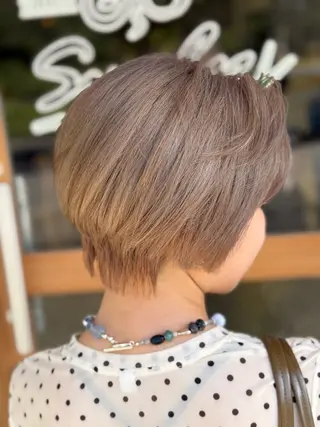ショート カラー Snaly カラー特化ページのヘアスタイル