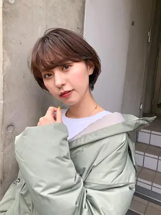 ショート 一ノ瀬 暁のヘアスタイル
