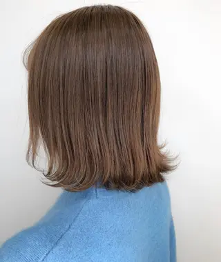 ミディアム カラー 【透明感、艶髪】西村 有司のヘアスタイル