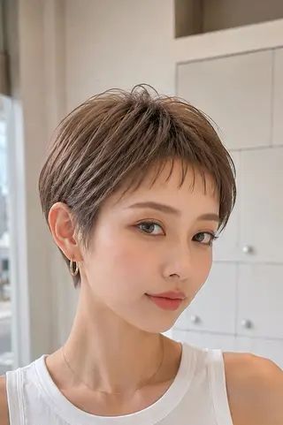 ショート カラー 金子 直樹のヘアスタイル