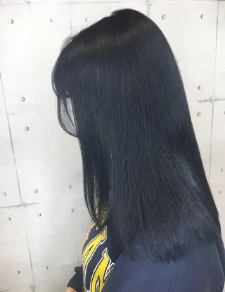 ロング カラー 韓・中華美女ヘア 🇰🇷×🇨🇳のヘアスタイル