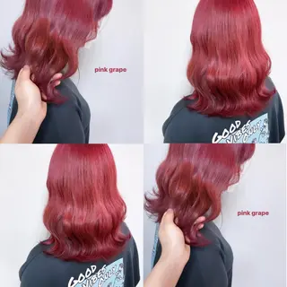 ミディアム カラー Shiho お洒落な エクステ♡ハイトーンのヘアスタイル