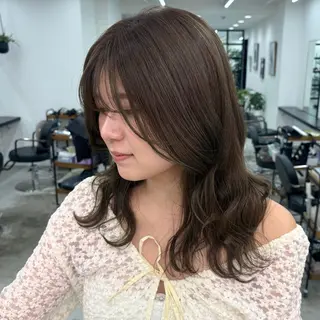 セミロング カラー 矢場町/8時-22時 JILLSTUDIOのヘアスタイル