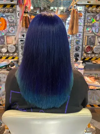 セミロング カラー KOYA ｺﾔのヘアスタイル