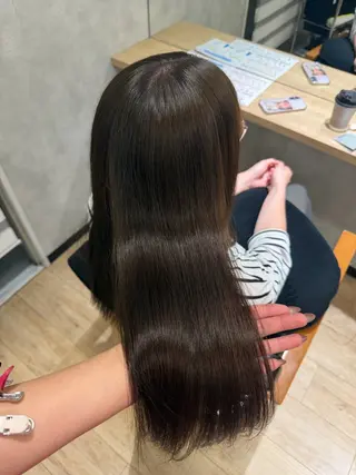ロング カラー 🎀Maho🎀ボブ × 透明感カラーのヘアスタイル