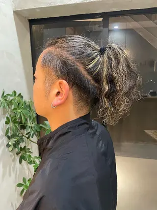 パーマ la fith hinaのヘアスタイル