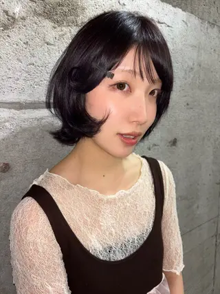 カラー 🪺透明感カラー/ 暖色/カエデ🪺のヘアスタイル