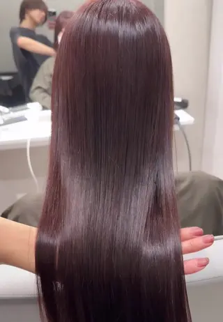 ロング Rita/髪質改善/ ブリーチなしWカラーのヘアスタイル