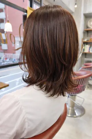 ミディアム オーナースタイリスト 佐藤のヘアスタイル