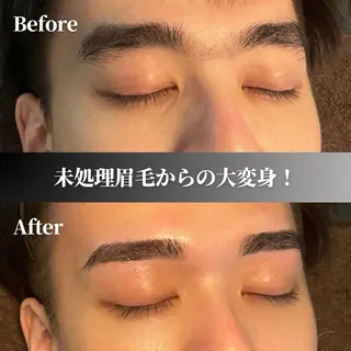 メンズ アイブロウ 【大井町】メンズ眉毛 MakeCrushの眉毛・アイブロウイメージ