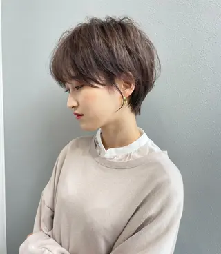 ショート 寺尾 綾乃のヘアスタイル