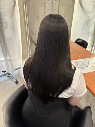 カラー 髪質改善／縮毛矯正 関根青葉のヘアスタイル