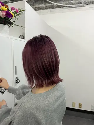 ショート カラー ヘアアレンジ 中津川 愛恵のヘアスタイル