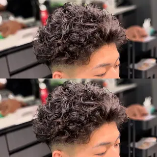 パーマ メンズ 優真/難波で 1番パーマが上手いのヘアスタイル